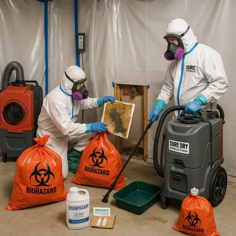 Contaminated Water Handling Protocols process in West Haven-Sylvan, OR