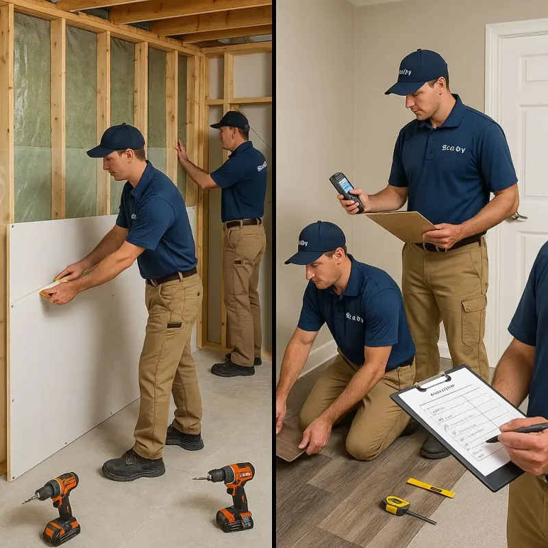 Repairs and Reconstruction process in West Haven-Sylvan, OR